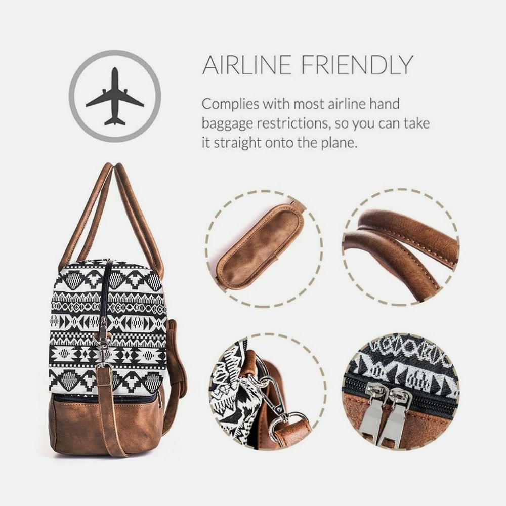 MyMealivos Canvas Weekender Bag - Picture 6 of 7